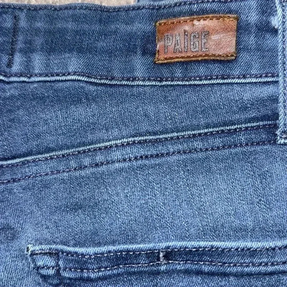 PAIGE Hoxton Ultra Skinny Jeans Womens Sz 25 Ankle Medium Wash Designer Classic - Picture 5 of 11